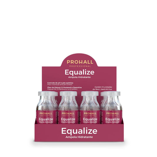 Box Ampolas Neutralizantes Equalize - 12 unidades - Prohall