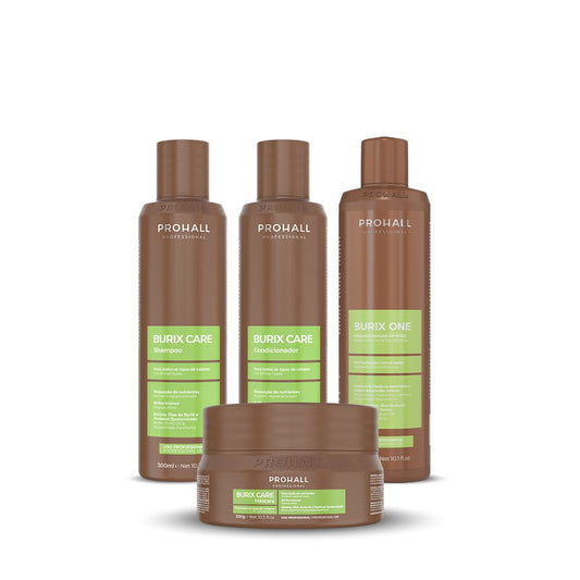 Burix One 300ml + Kit Burix Care - Shampoo, Condicionador e Máscara 300ml - Prohall