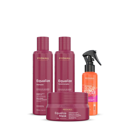 Kit Equalize Home Care + Intense Summer - Prohall