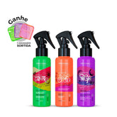 Kit finalizadores Intense hidratação, antifrizz e reparo noturno  -  120ml - Prohall