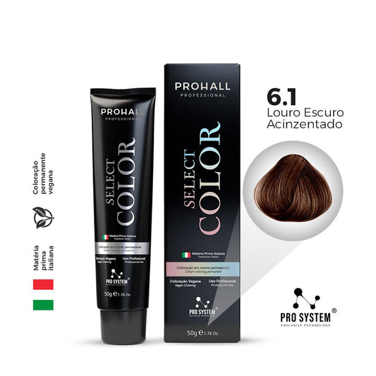 Select Color Louro Escuro Acinzentado: Cor, brilho e cobertura total - Prohall