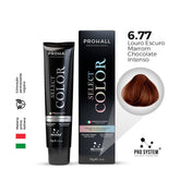 Select Color Louro Escuro Marrom Chocolate Intenso: Cor, brilho e cobertura - Prohall