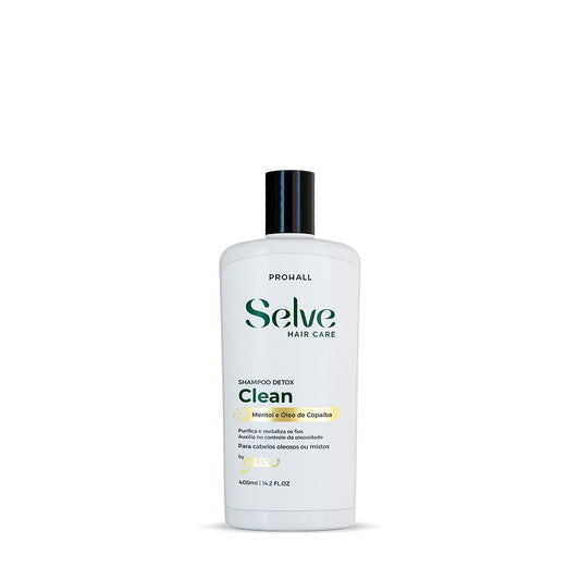 Shampoo Detox Refrescante para Controle da Oleosidade e Frescor Imediato - Prohall