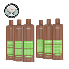Kit de Reestruturação Molecular Tanino Orgânica Burix One 1L - 6 unidades