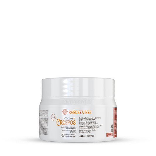 Creme de Pentear Adaptativo Curvaturas 4ABC 450g - Raízes & Vibes