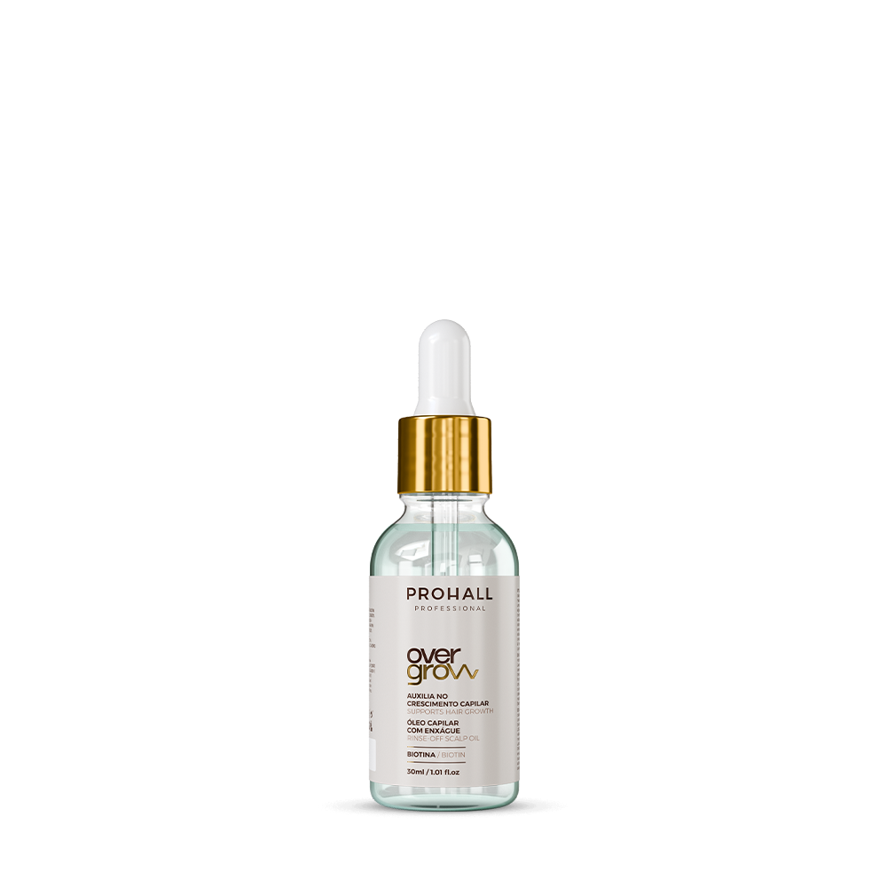Óleo Capilar Crescimento e Nutrição dos Fios Overgrow 30ml - Prohall