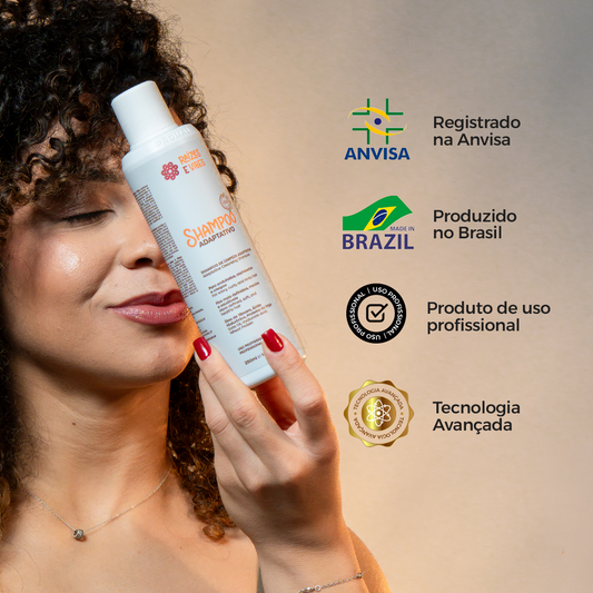 Shampoo Para Cachos Limpeza Profunda e Maciez 250ml - Raízes & Vibes