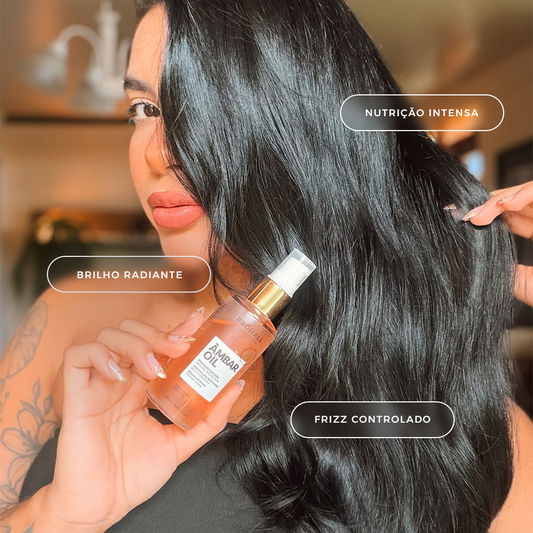 Óleo Finalizador Ambar oil Elixir de proteção 60ml