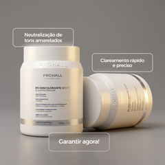Pó Descolorante Branco Ultra Clareador Abre até 9 tons 500g