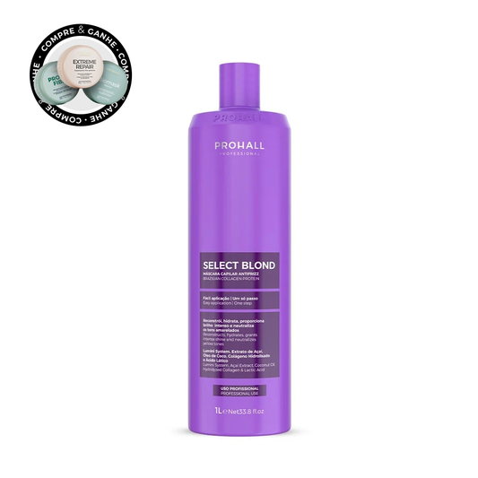 Máscara Antifrizz para fios Loiros e Coloridos - Select Blond 1L