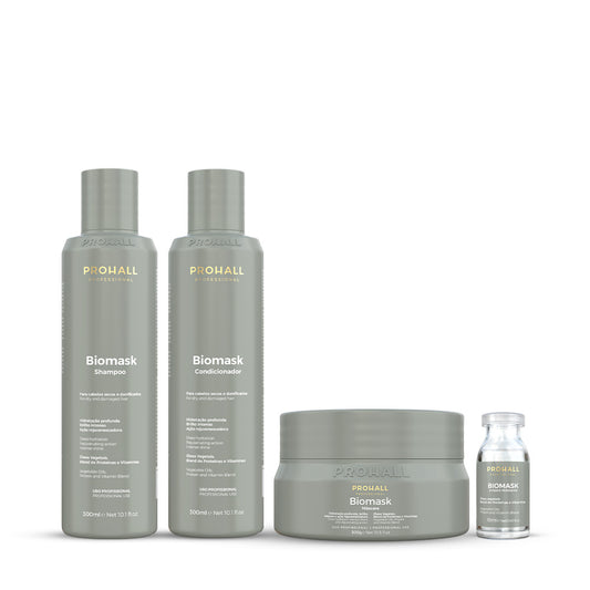 Kit Ultra Hidratante Biomask Home Care + Ampola
