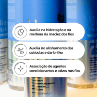 Água Lamelar Milagre Obrigatório Prohall: Antifrizz e Desembaraço em segundos - Prohall