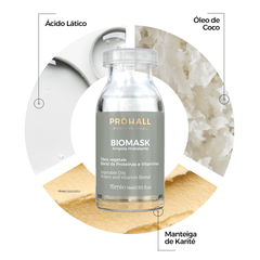 Ampola Concentrada de Hidratação Profunda e Maciez | Biomask 15ml - Prohall