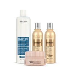 AntiFrizz Select One 1L + Kit Home Care Extreme Repair - Prohall