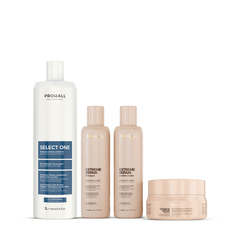 AntiFrizz Select One 1L + Kit Home Care Extreme Repair - Prohall