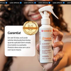 Ativador de Cachos Definição e Nutrição Day After Adaptativo 120ml - Raízes & Vibes - Prohall