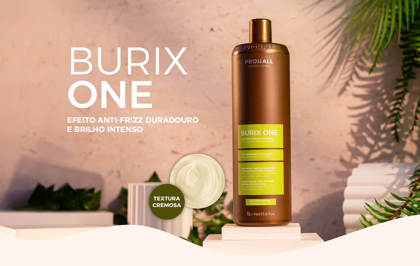 Reestruturação Molecular Tanino Orgânica Burix One 1L — banner