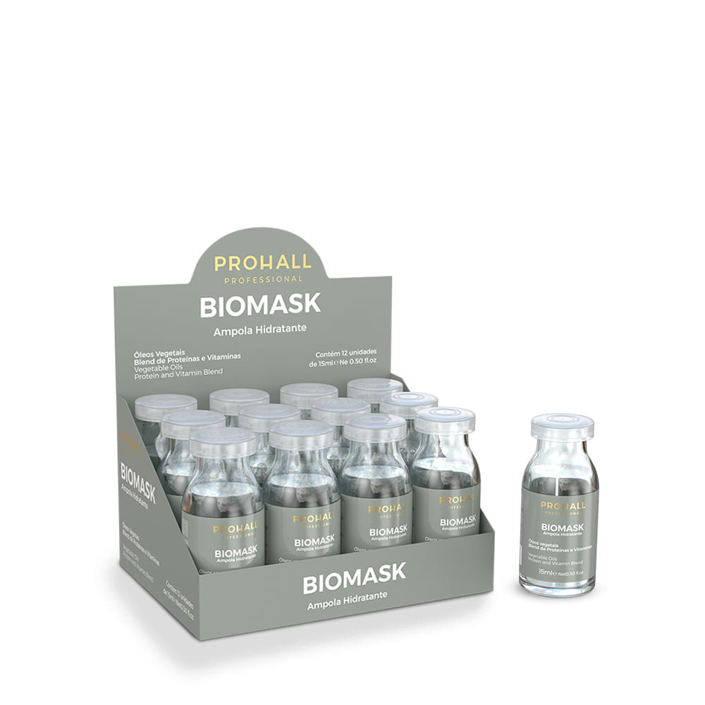 Box Ampola Biomask - Hidratação intensa Biomask 15ml