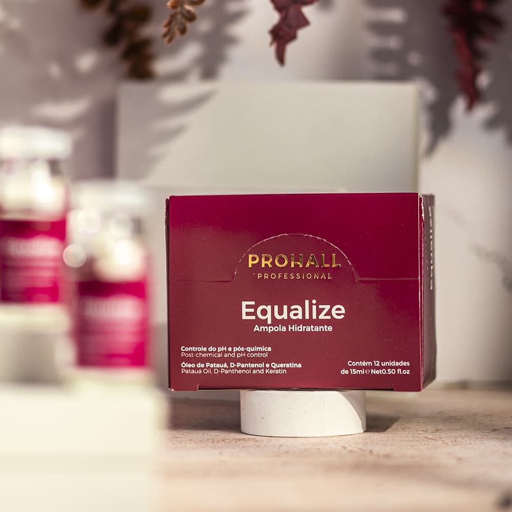 Box Ampolas Neutralizantes Equalize - 12 unidades - Prohall