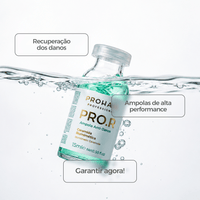 Box de Ampolas Reconstrução Intensa PRO.R 15ml - 12 unidades - Prohall