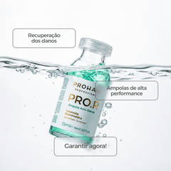 Box de Ampolas Reconstrução Intensa PRO.R 15ml - 12 unidades - Prohall