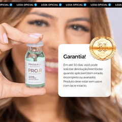 Box de Ampolas Reconstrução Intensa PRO.R 15ml - 12 unidades - Prohall