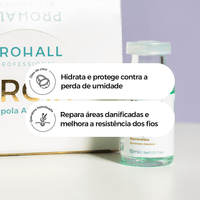 Box de Ampolas Reconstrução Intensa PRO.R 15ml - 12 unidades - Prohall