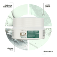 Btx Capilar Orgânico Blend Repair 300g - Prohall