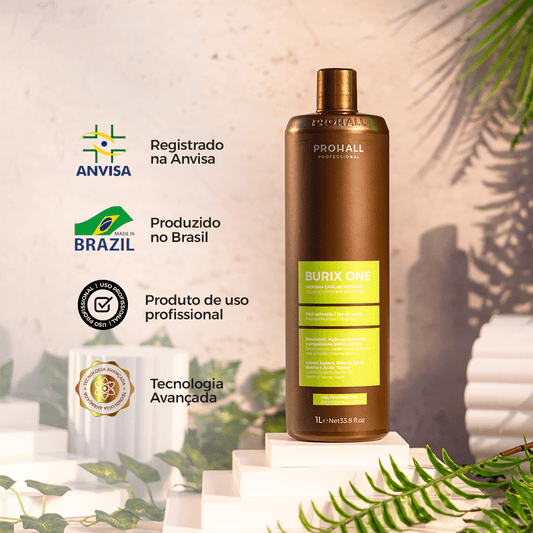 Burix One 1L + Kit Burix Care - Shampoo, Condicionador e Máscara 300ml - Prohall