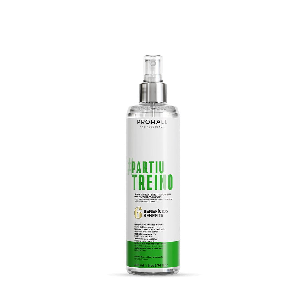 Cabelo Protegido e Sem Frizz Durante o Treino 6 em 1 | Partiu Treino - Prohall