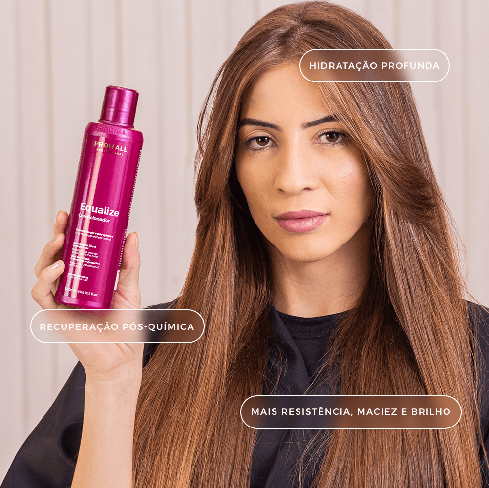 Condicionador Neutralizante de pH: Sela e Protege Pós-Química | Equalize 300ml - Prohall