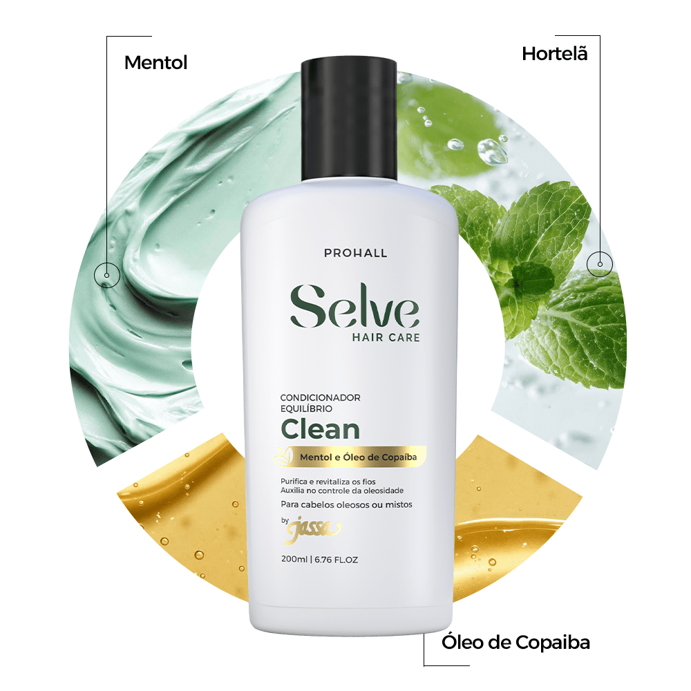 Condicionador Refrescante: Fios Leves e Soltos | Selve Detox - Prohall