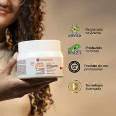 Creme de Pentear Ultra Hidratante Curvaturas 2ABC 450g - Raízes & Vibes - Prohall