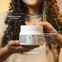 Creme de Pentear Ultra Hidratante Curvaturas 2ABC 450g - Raízes & Vibes - Prohall