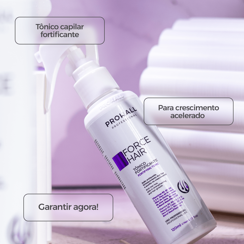 Cronograma Capilar + Force Hair - Prohall