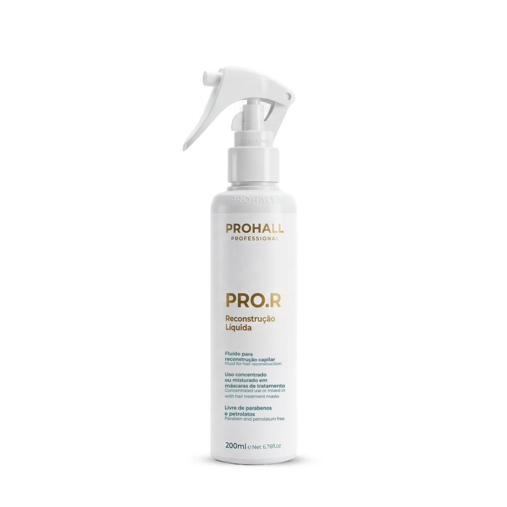 Fluído para reconstrução capilar PRO.R 200ml - Prohall