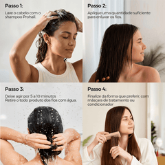 Fluído para reconstrução capilar PRO.R 200ml - Prohall