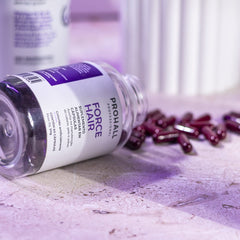 Force Hair Crescimento Acelerado Cabelo e Unha 60 cápsulas - Prohall