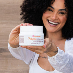 Gelatina de Definição e Fixação Duradoura Para Cachos e Curvas 450g - Raízes & Vibes - Prohall