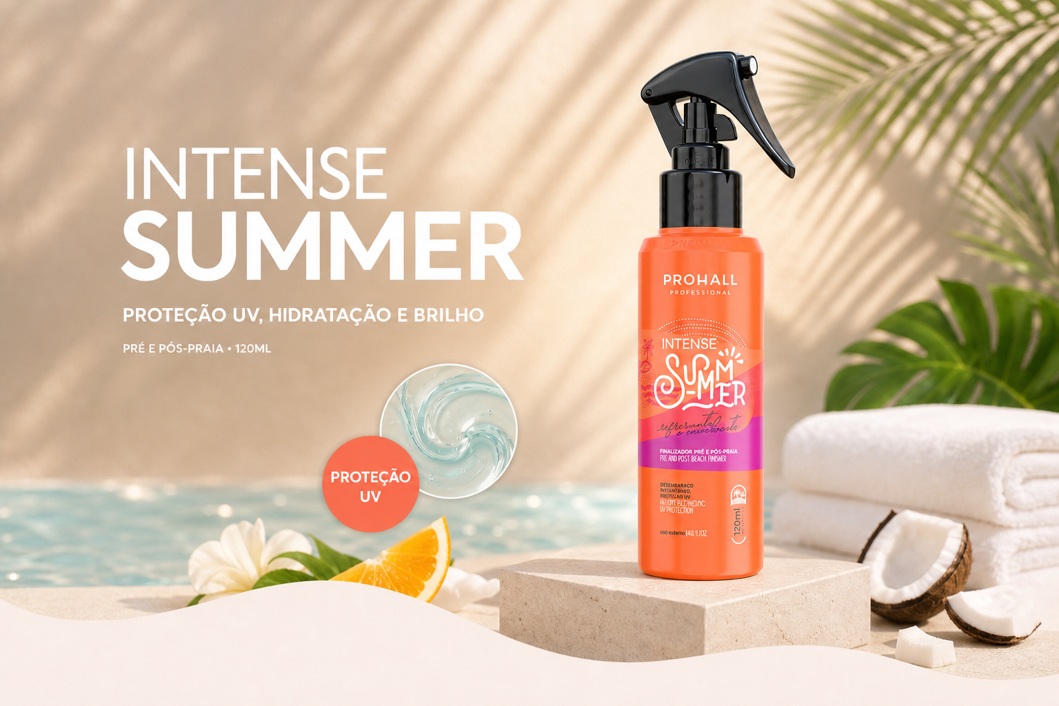 Leave-in Protetor Térmico Intense Summer 120ml — banner