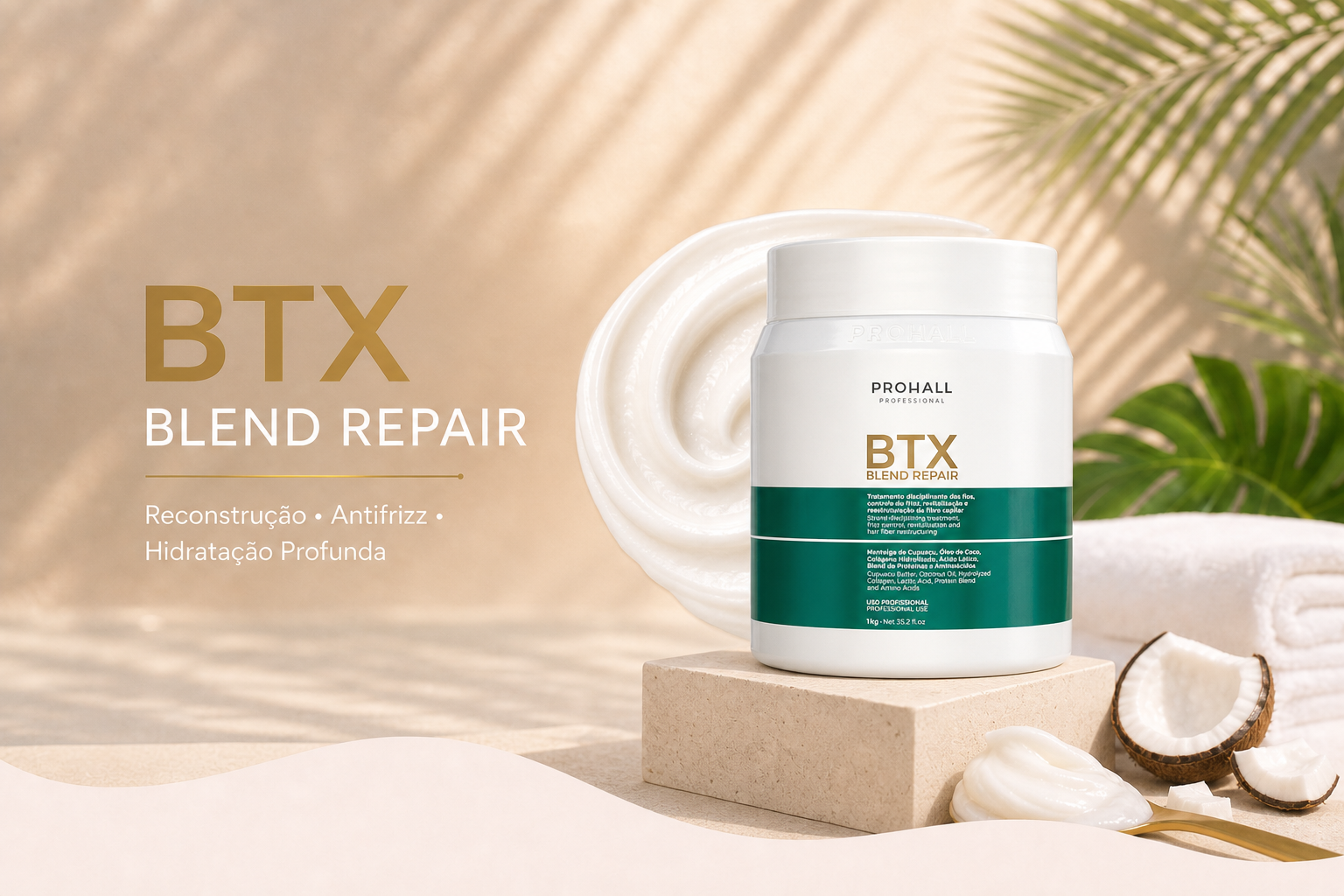 Btx Capilar Orgânico Blend Repair 1kg — banner