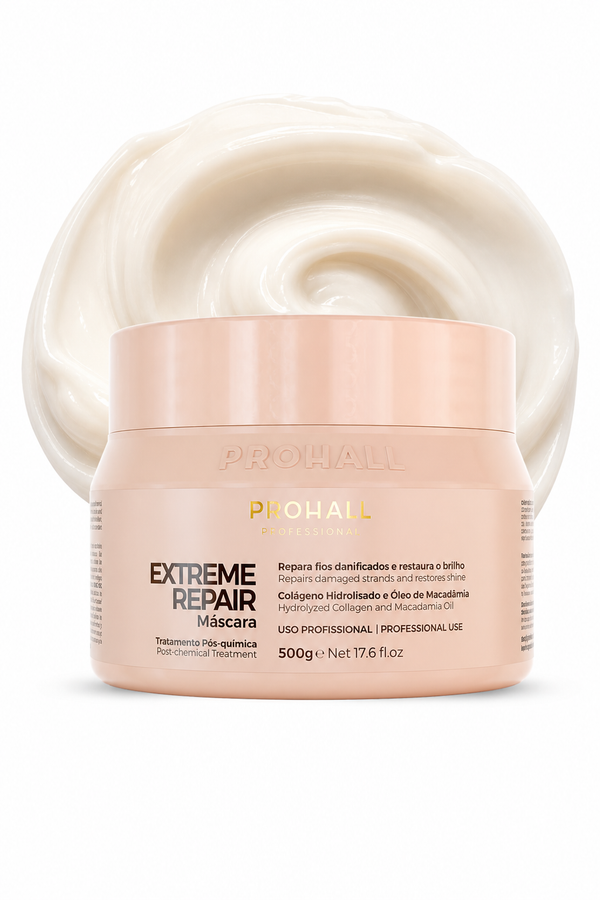 Máscara Profissional Ultra Nutritiva Extreme Repair 500g — benefícios
