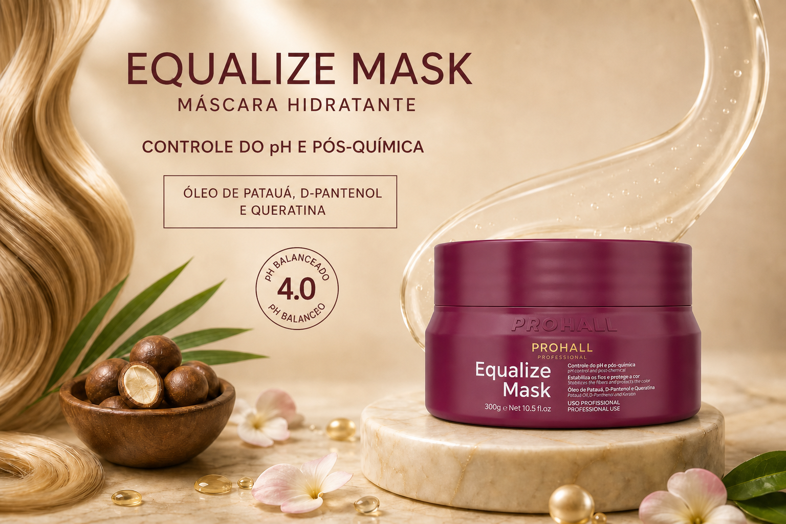 Máscara Reconstrutora Neutralizante Equalize Mask 300g — banner