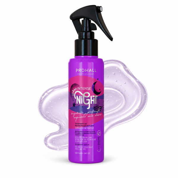 Leave-in Intense Night reparação noturna para cabelos danificados - 120ml — benefícios