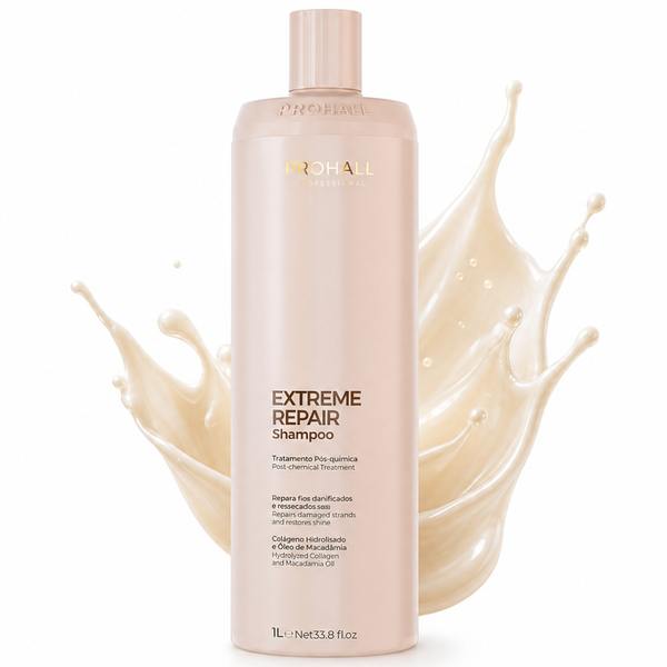 Shampoo Profissional Macadâmia Extreme Repair 1 Litro — benefícios