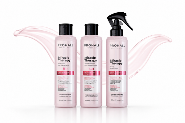 Kit Reestruturação Capilar Organic Miracle Therapy Liss - Passo 1, 2 e 3 120ml — benefícios