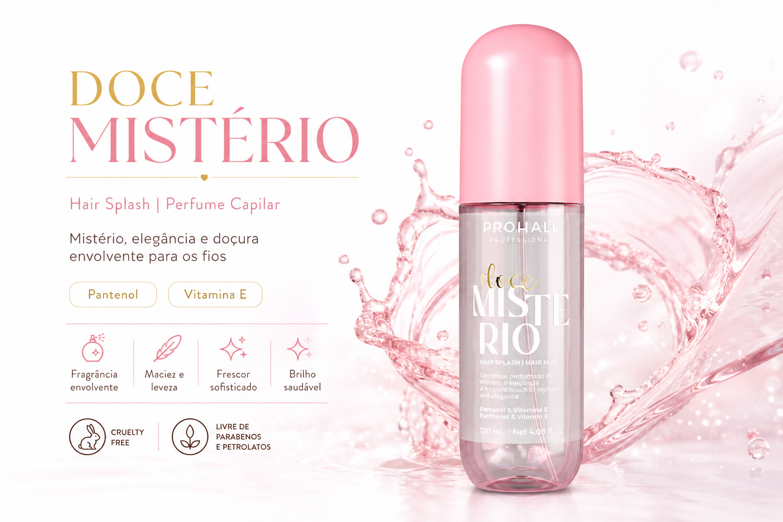 Hair Splash Doce Mistério – Perfume Capilar Envolvente — banner