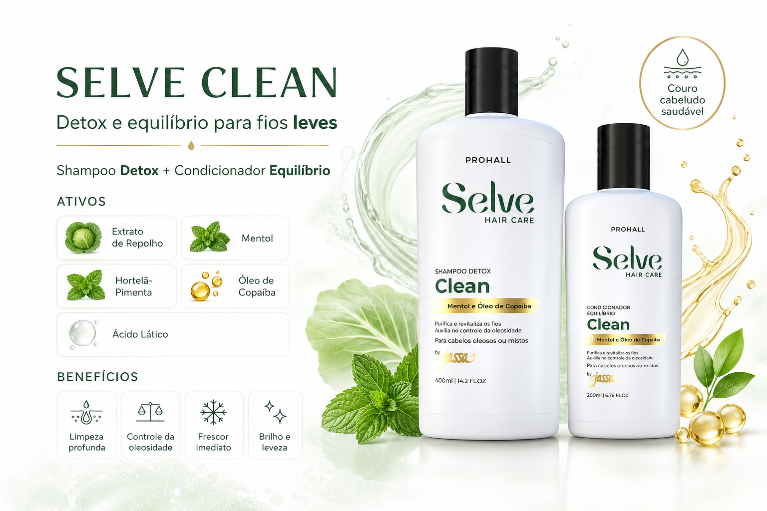 Kit Detox Equilibrante para Couro Cabeludo Saudável e Fios Leves — banner