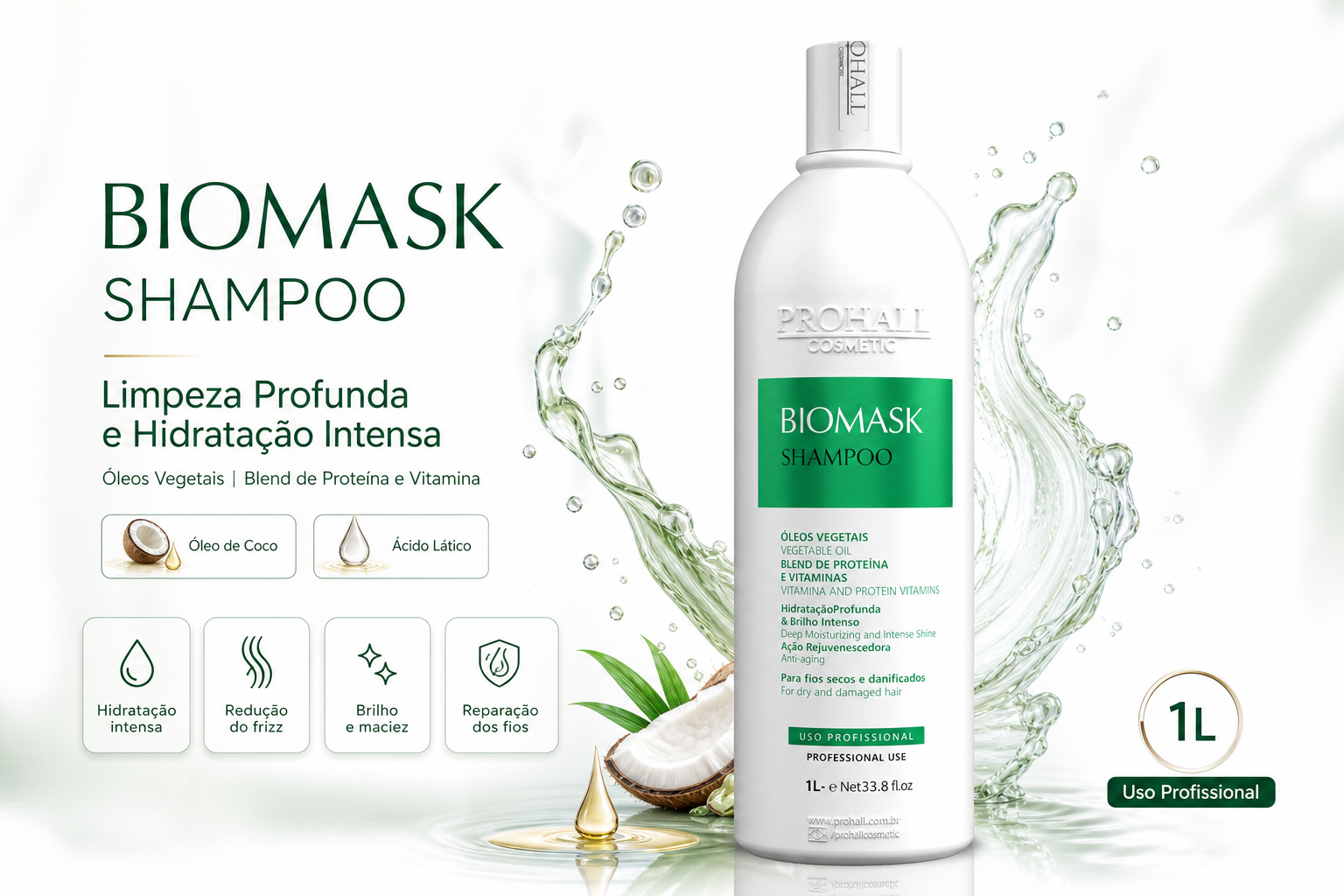 Shampoo Biomask Professional 1L — banner