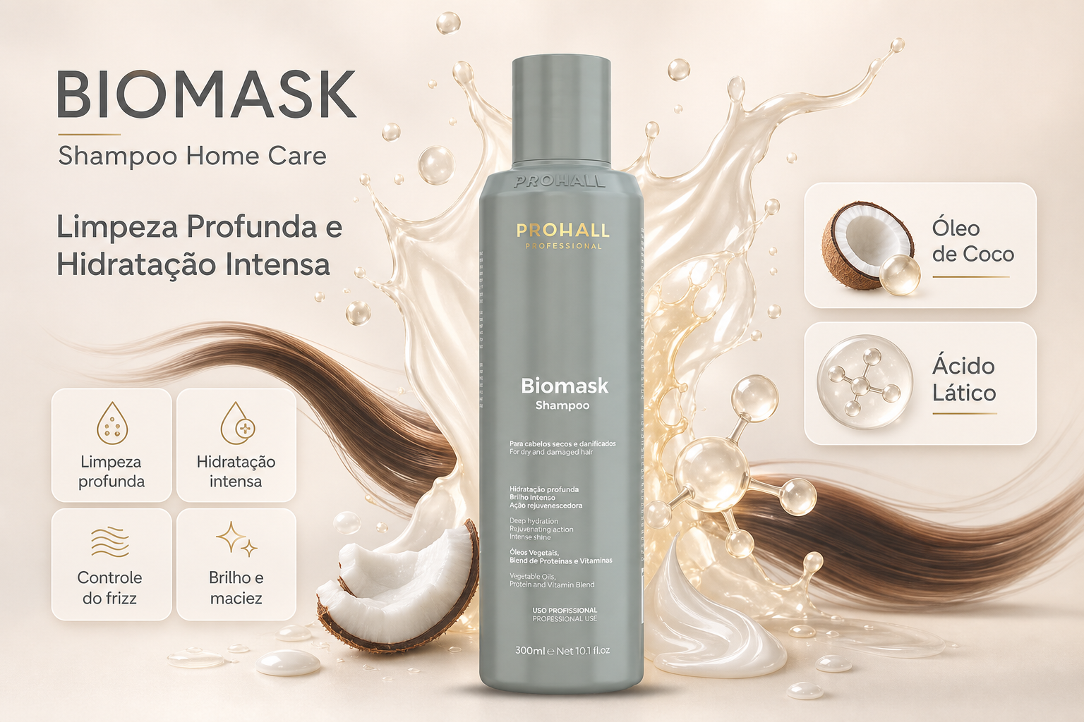 Shampoo Home Care Biomask 300ml — banner